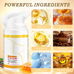 ANTIVP ingredientes clave con colageno y retinol, apoyan la elasticidad.
