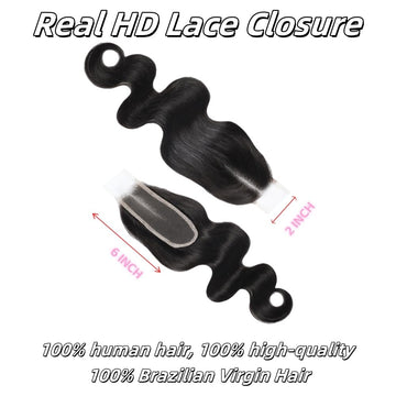 Anvnkl pre plucked baby hair detail for easy styling