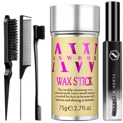 AnWoor Lapiz Cera Pelo Brillo: control del frizz y acabado suave.
