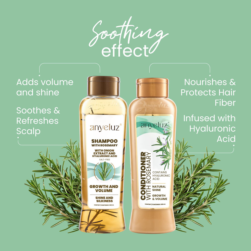 ANYELUZ rituel romarin: douche rafraîchissante pour un moment bien-être.