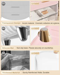 Anylady Diseño redondeado estético para tocador, elegante en dormitorio o baño.
