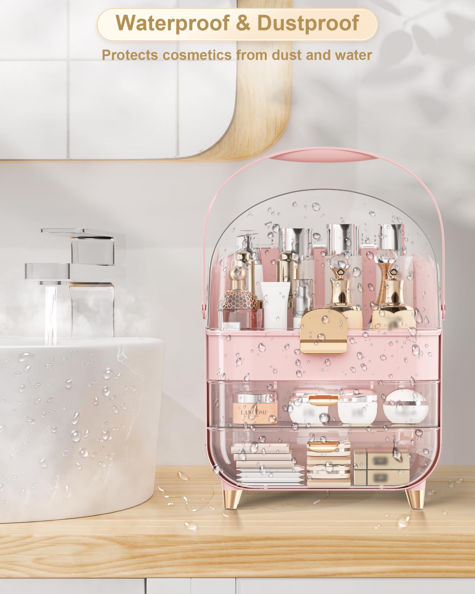 Anylady organizador para cosméticos, joyas y perfumes, todo en un lugar