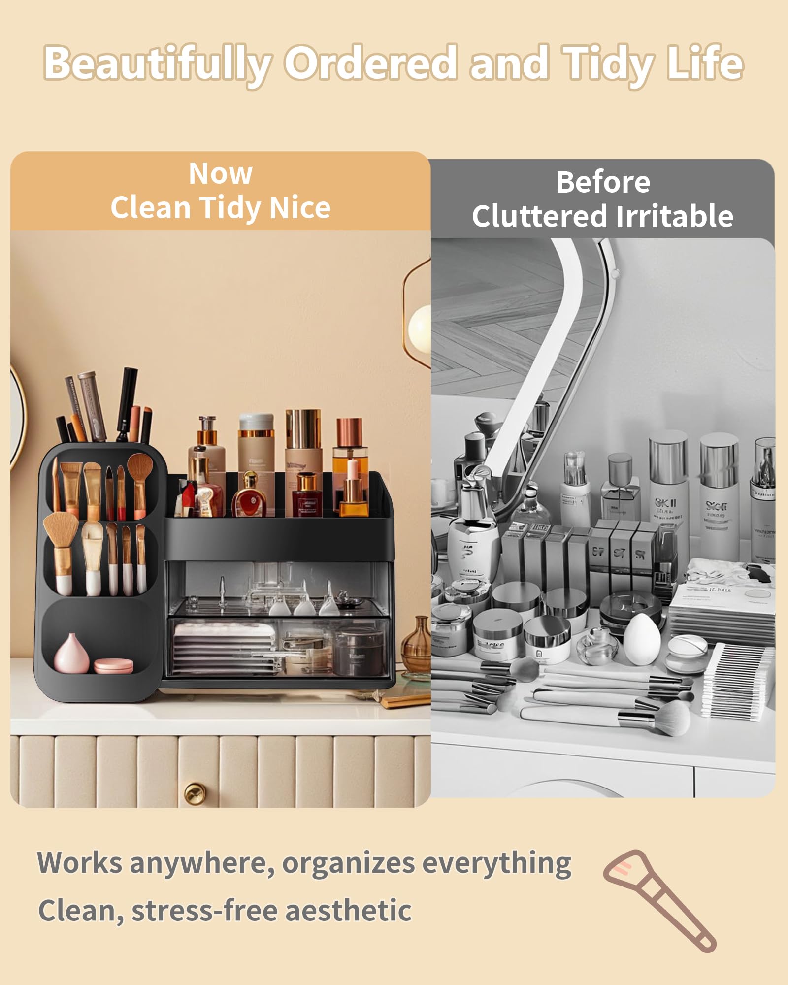 Anylady Organizador para uso en despacho y cocina, optimiza encimeras.