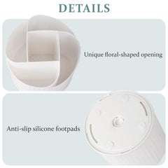 Anyoifax organizador con 5 secciones para maquillaje y cuidado