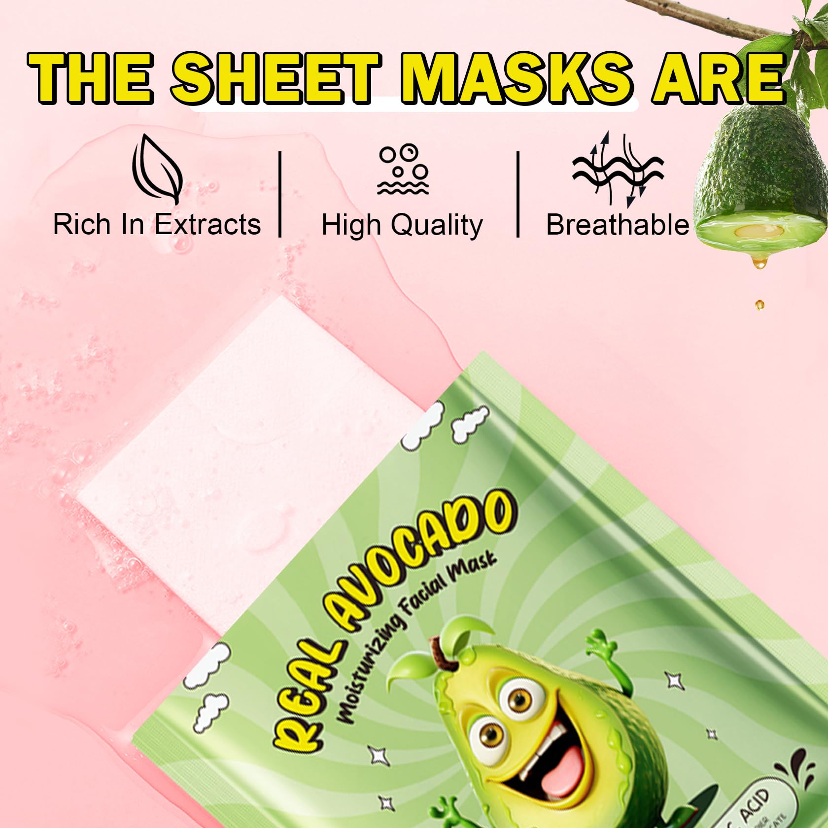 AOAZXBB mascarilla fruta naranja para niños, aroma agradable