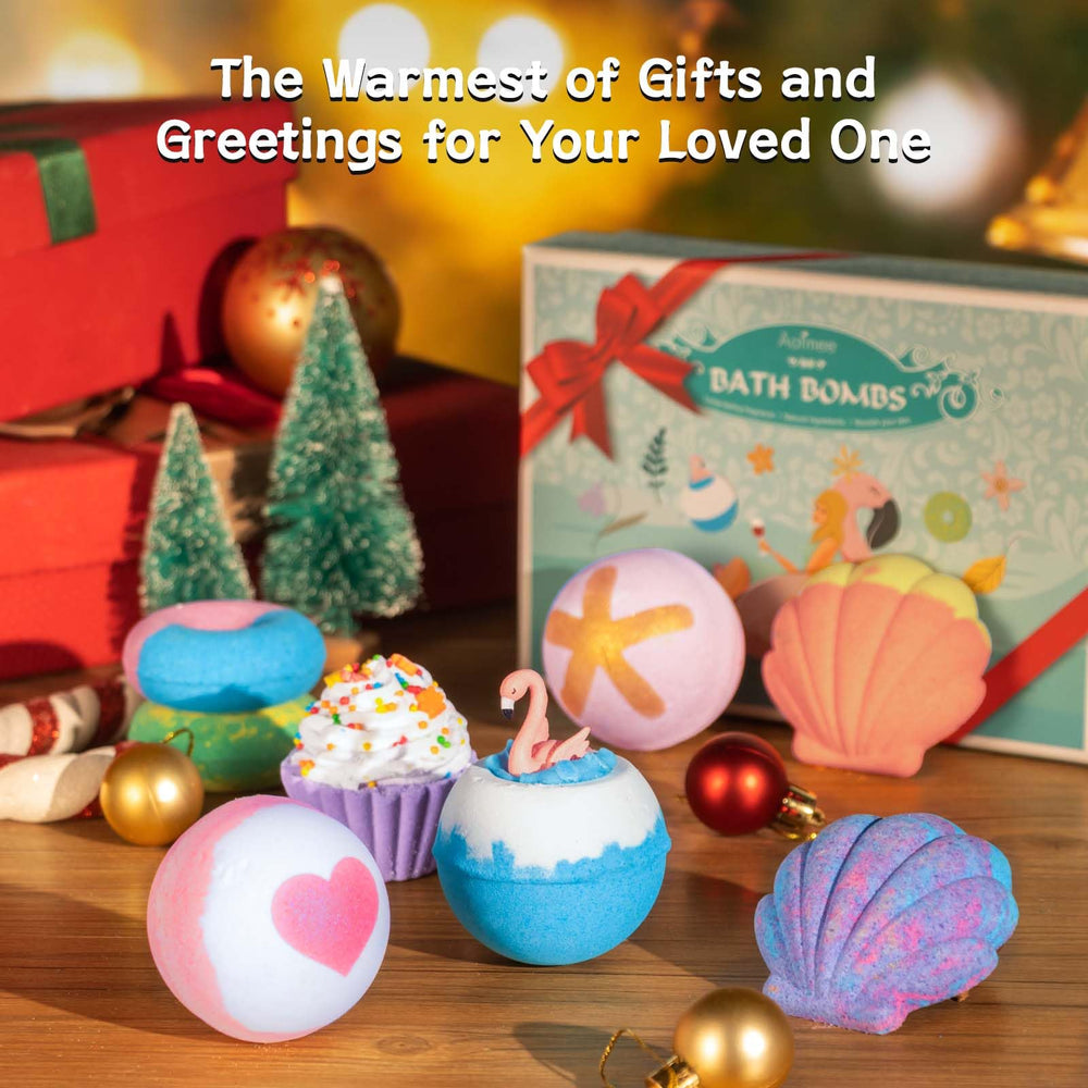 Aofmee bomba de baño Cupcake Confeti: color y fragancia divertida para toda la familia