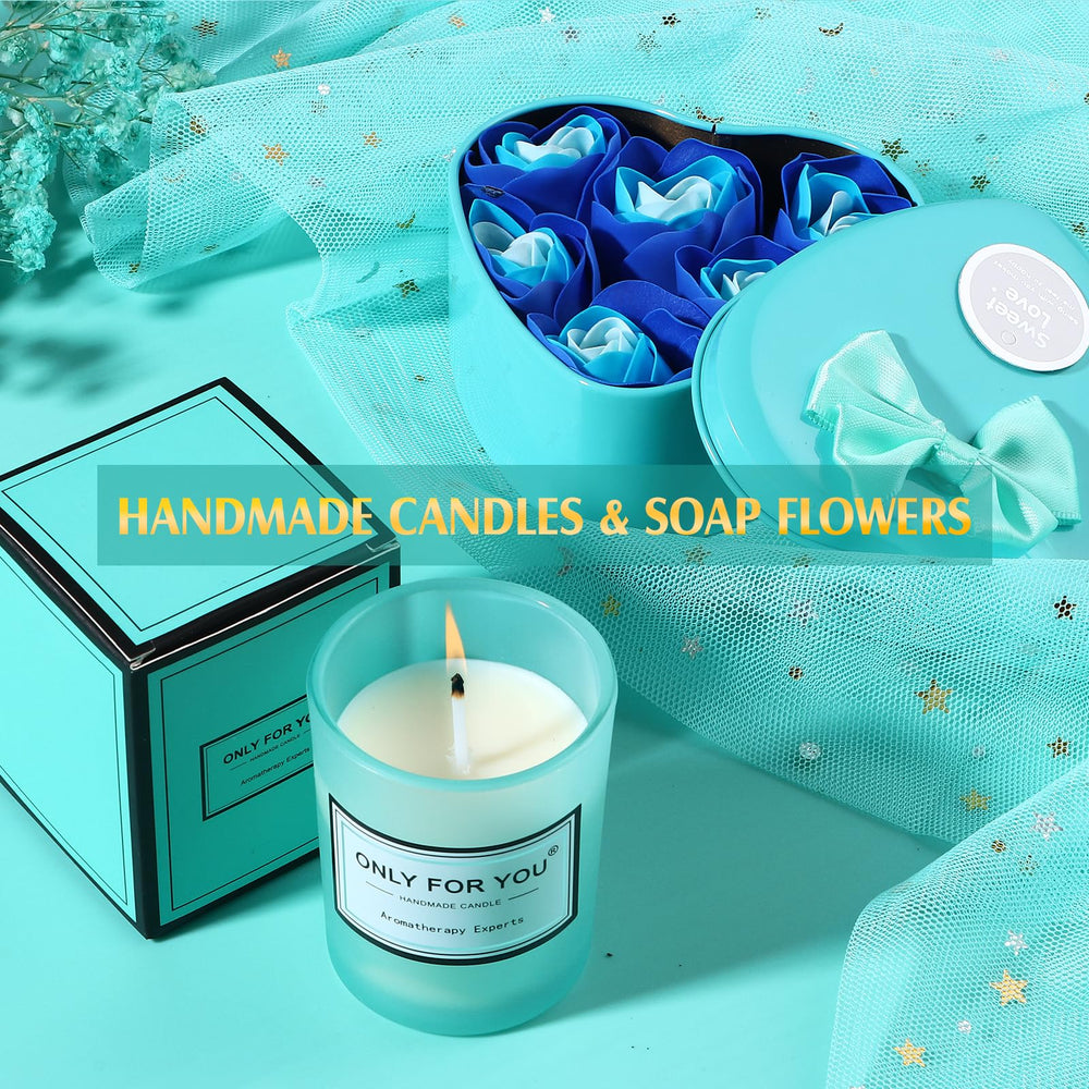 Sales de baño Aofmee preparan la piel para un ritual de spa en casa.