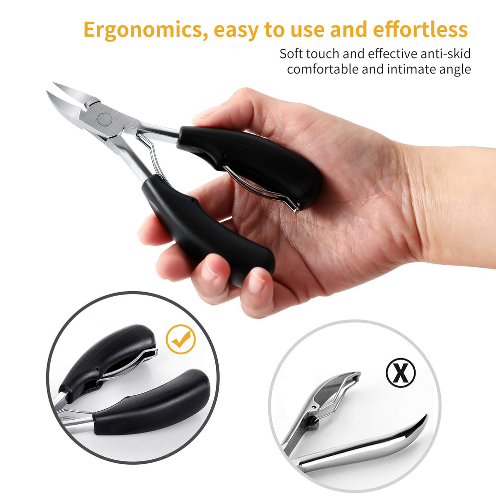 Accesorios de Aogeili para corte y limpieza de uñas con control seguro