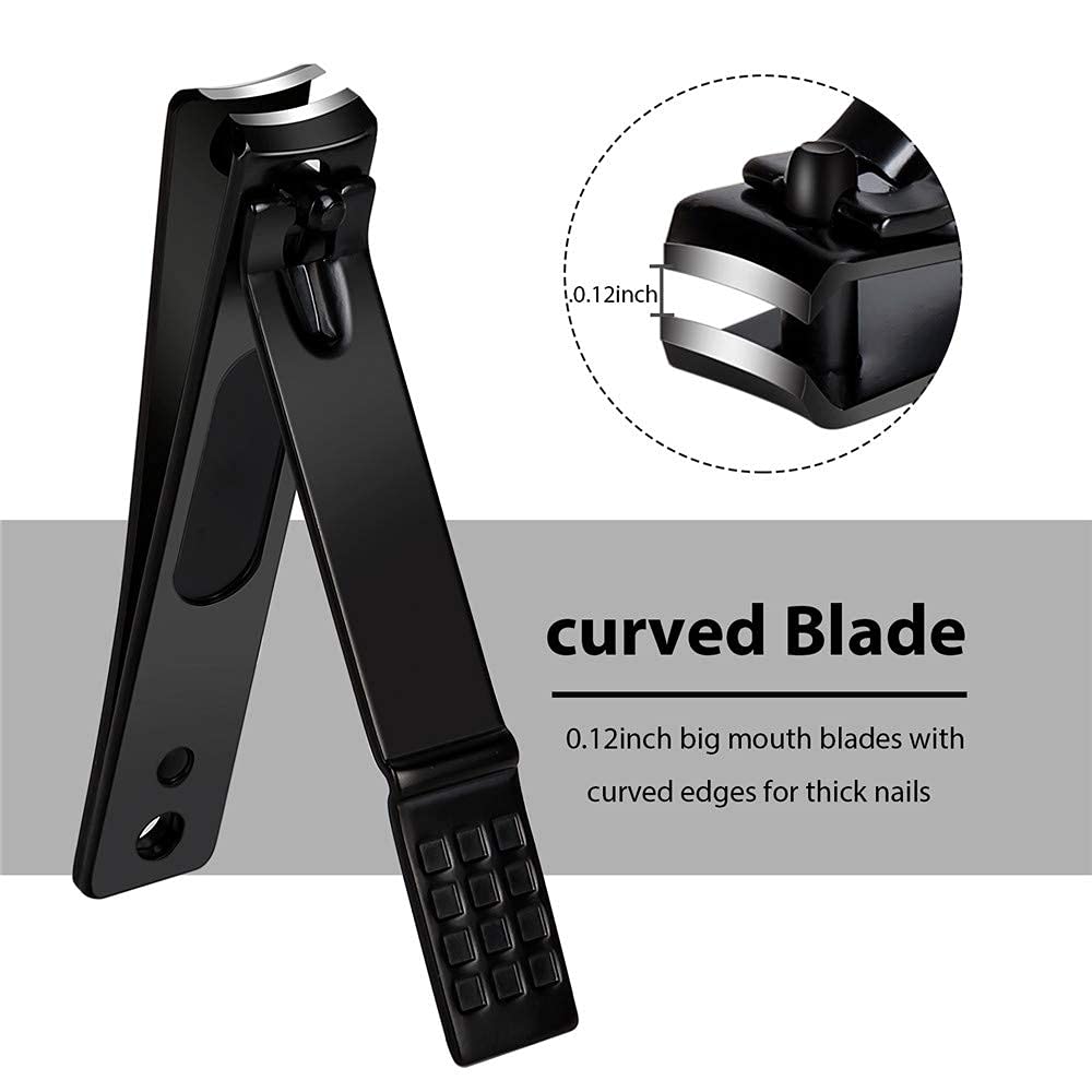 Aogeili cortaúñas con diseño ergonómico para mayor control.