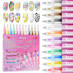 AOKELEON lapices 12 colores para diseños precisos en casa