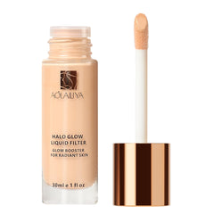 Aolailiya iluminador líquido efecto luz suave para brillo natural.