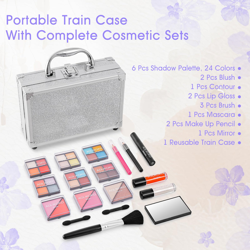 AOLIKOKO paleta de sombras 24 colores para looks versátiles