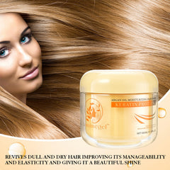 Aomimegel Collagen Hair Mask with argan oil focus for color-safe shine.
