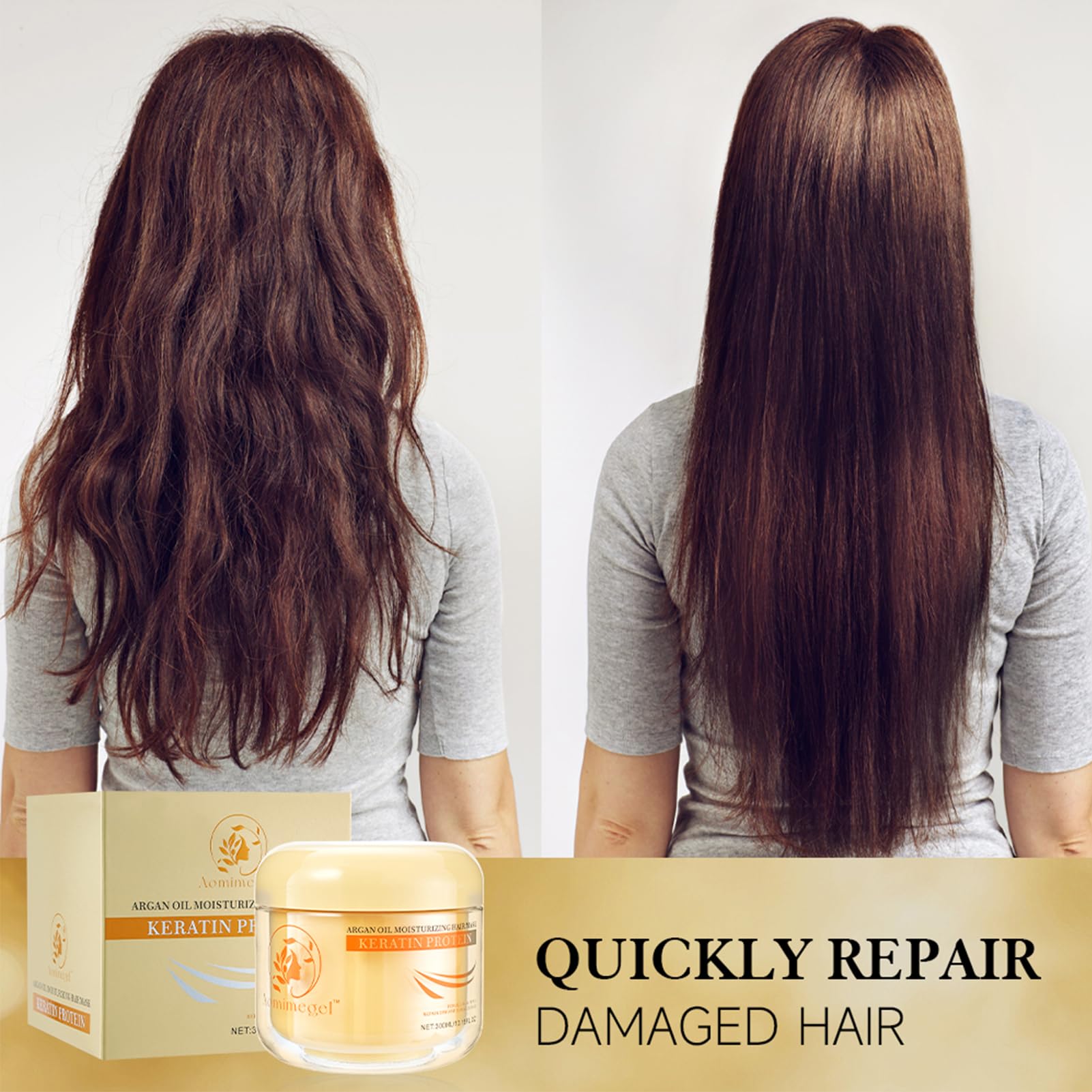 Aomimegel Collagen Hair Mask salon-quality results at home.