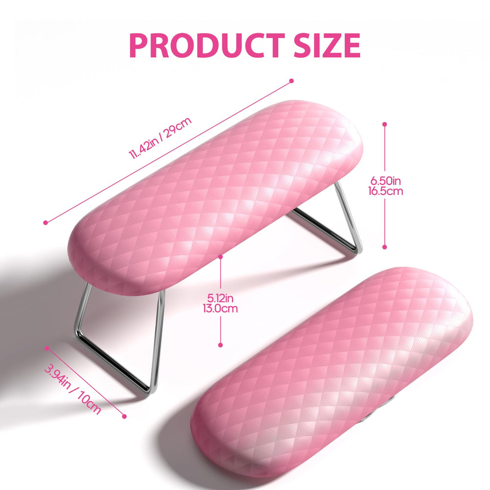Reposabrazos AORAEM con capacidad de carga de 15 kg para seguridad.