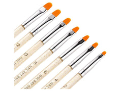 Pinceles para uso diario y salon, herramientas ligeras para manicura.