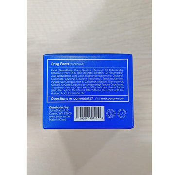 Teatree y extractos herbales en AOSORW crema foliculitis