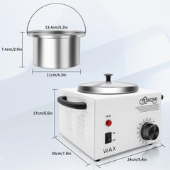 AOWOSA con ajuste de temperatura 0-120 °C para diferentes ceras.