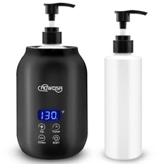AOWOSA botella dispensadora 360 grados para calentar aceites y lociones.