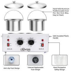 Control de temperatura ajustable 0 a 80 °C para diferentes cera.