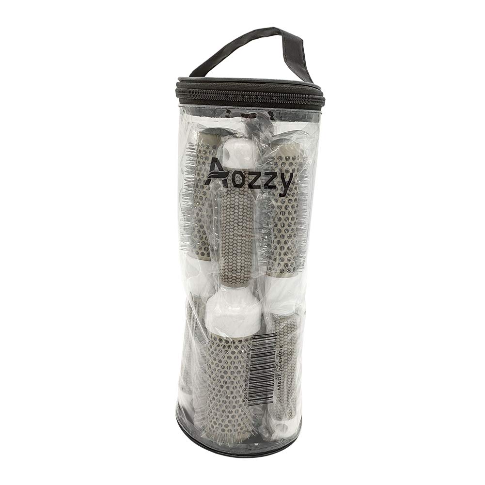 Aozzy brosse ronde céramique ionique détail chaud