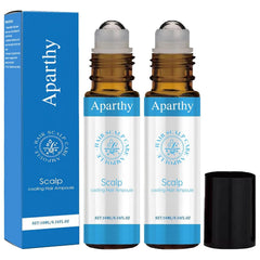 Aparthy hair growth roll-on: rollerball application for precise, mess-free use.