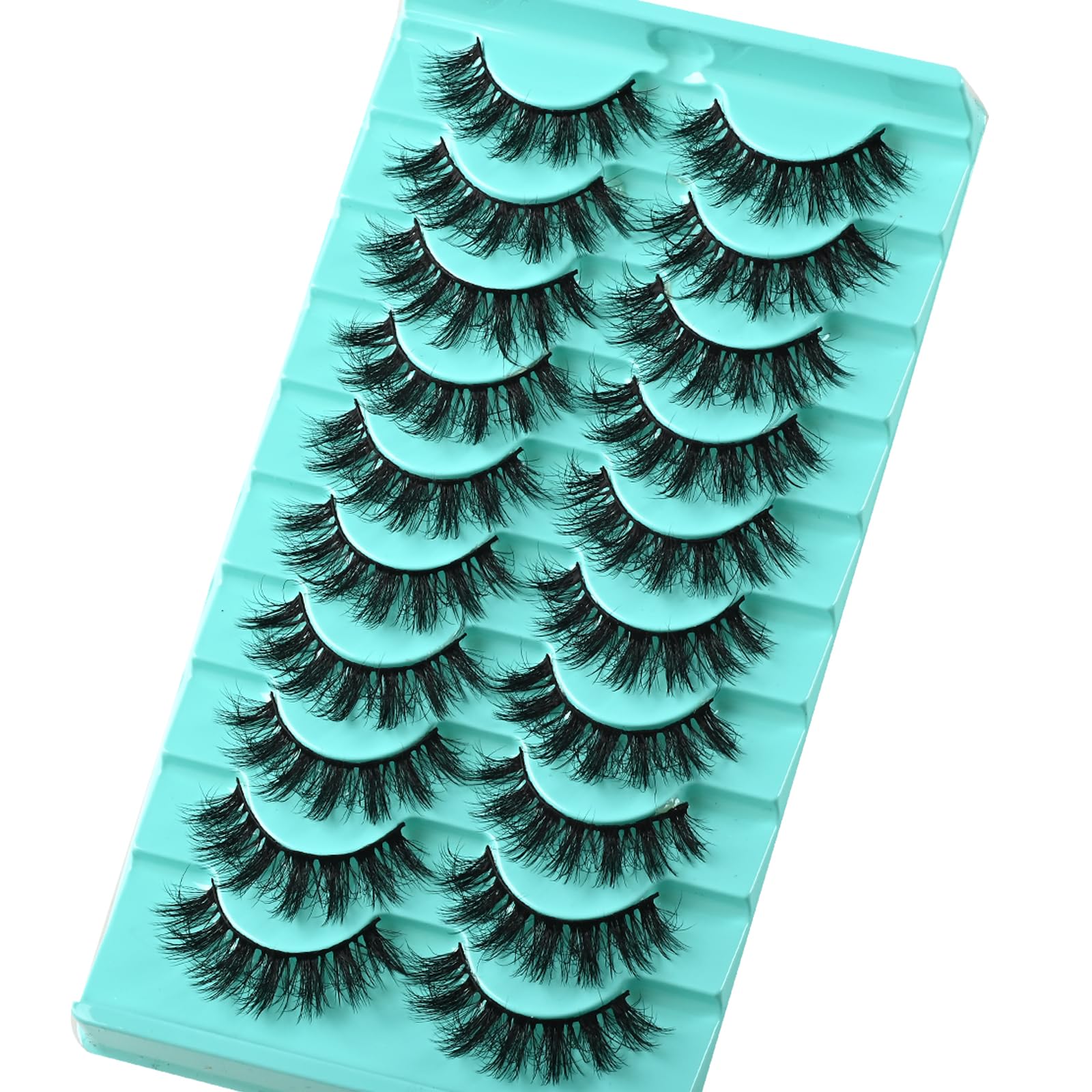 Pestañas APCYUST estilo cat-eye para ojos expresivos.