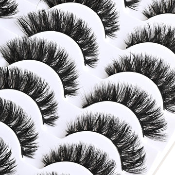 APCYUST pestanas visón look dramático para ocasiones especiales