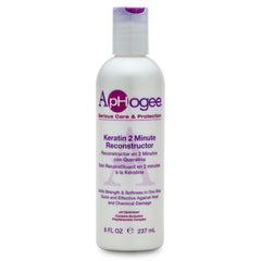 Aphogee Keratina 2 Minutos - aplicación en cabello para mayor suavidad.