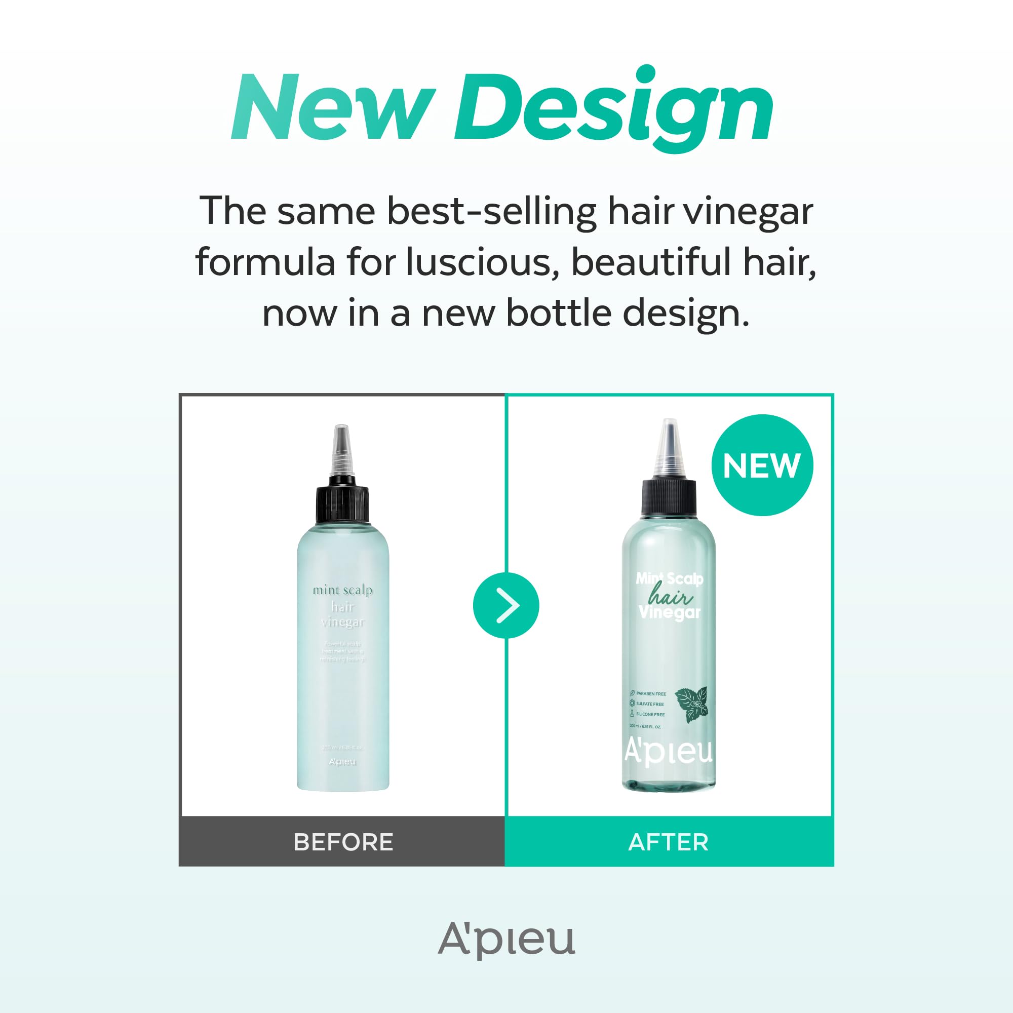 A’PIEU Mint Hair Vinegar: mantiene el equilibrio de grasa sin resecar.