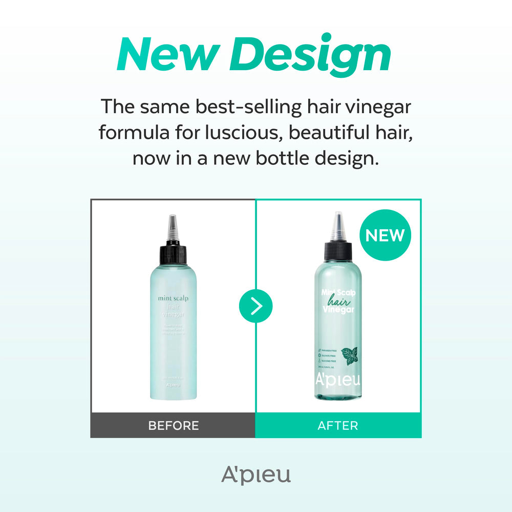 A’PIEU Mint Hair Vinegar: mantiene el equilibrio de grasa sin resecar.