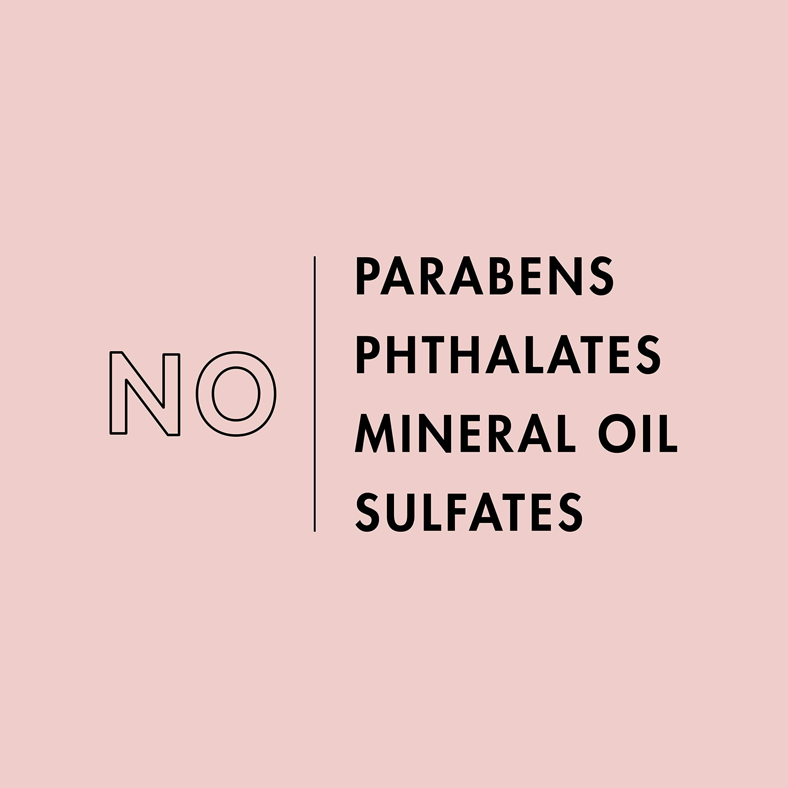 Aplicación con manos genera espuma suave sobre la piel