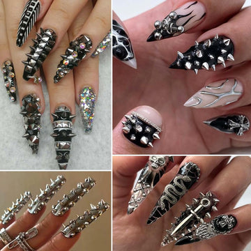 Detalles para uñas naturales o acrílicas, fácil aplicación con capa superior.