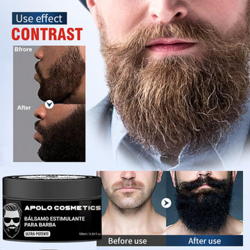Apolo Cosmetics bálsamo-barba textura ligera para uso diario