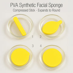 Éponge APPEARUS activation eau chaude pour gonfler rapidement.