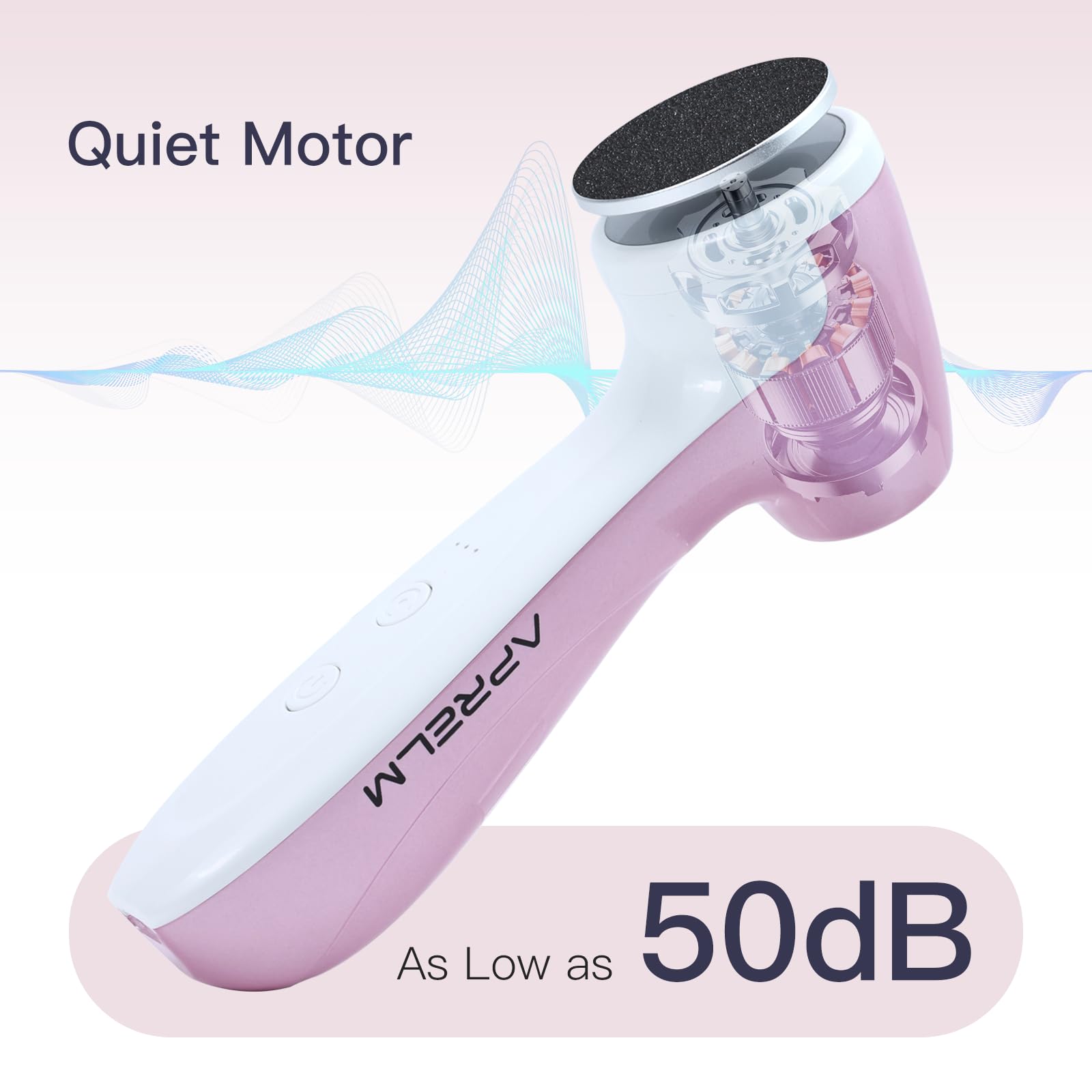 APRELM E7 motor de 1000 RPM para un limado rápido y eficiente.