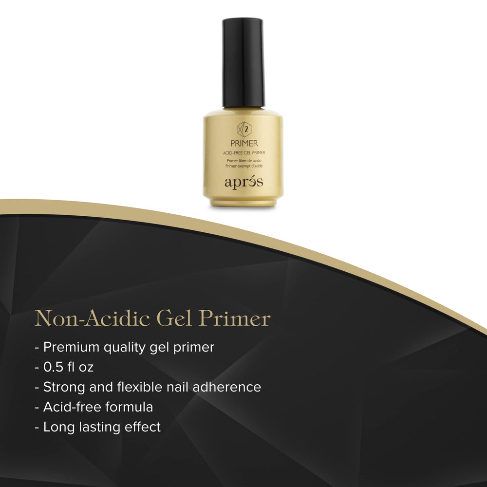 APRÉS Gel-X primer gel sin ácido para preparación suave de la uña.