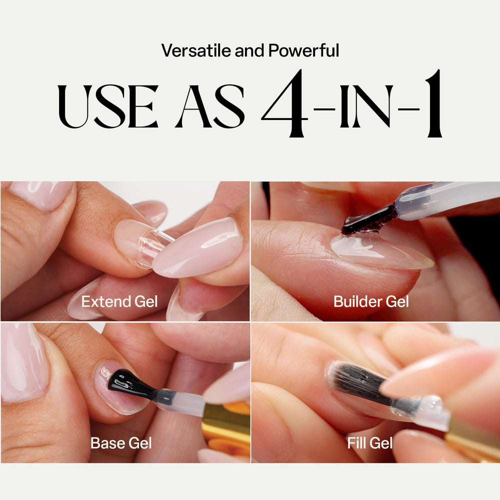 APRÉS Gel Extendido cuida las uñas naturales durante el uso.