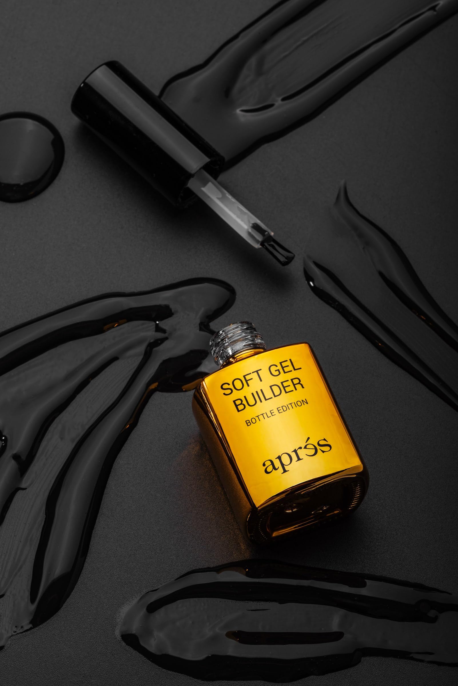 APRÉS Soft Gel Builder, embalaje compacto, producto de calidad para salón