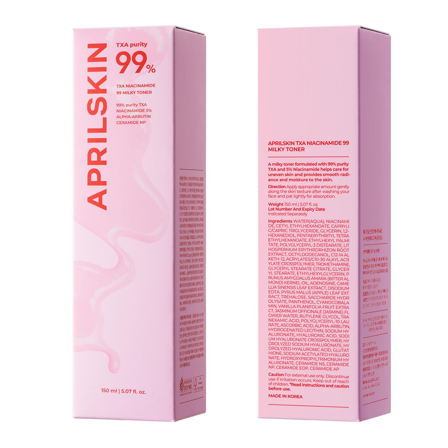 APRILSKIN Aplicación diaria, apta para mañanas y noches de cuidado.
