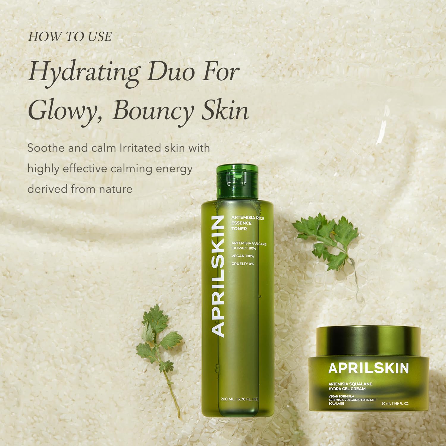 APRILSKIN Artemisia textura hidratante: crema ligera para piel bien hidratada