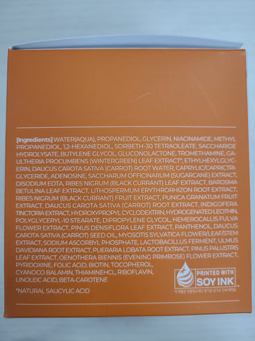 APRILSKIN Carrotene Aclaradoras, almohadillas exfoliantes, textura fina para piel suave.