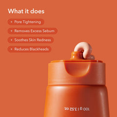 APRILSKIN Carrotene IPMP, exfoliación suave con partículas de celulosa.