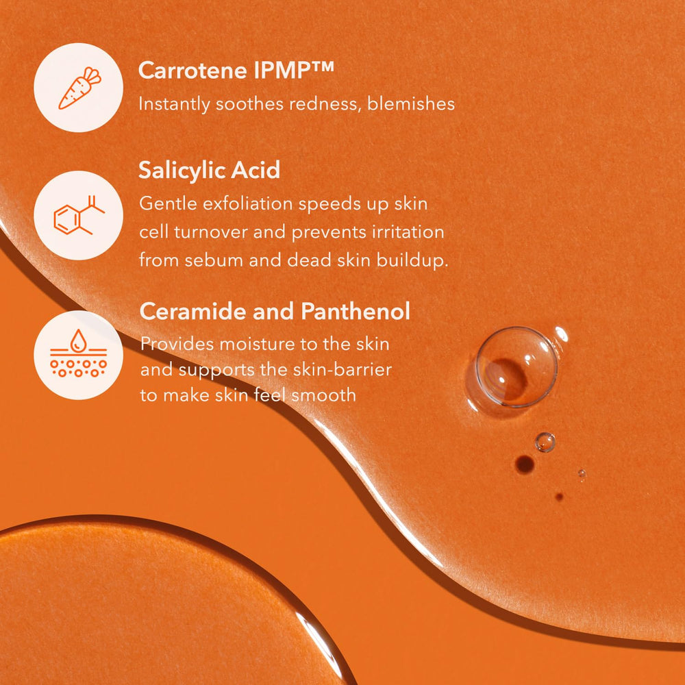 Envase limpio y sin fragancia de APRILSKIN Carrotene IPMP