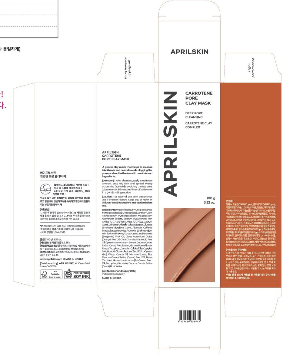 APRILSKIN Carrotene IPMP, ayuda a refinar poros y controlar el sebo.