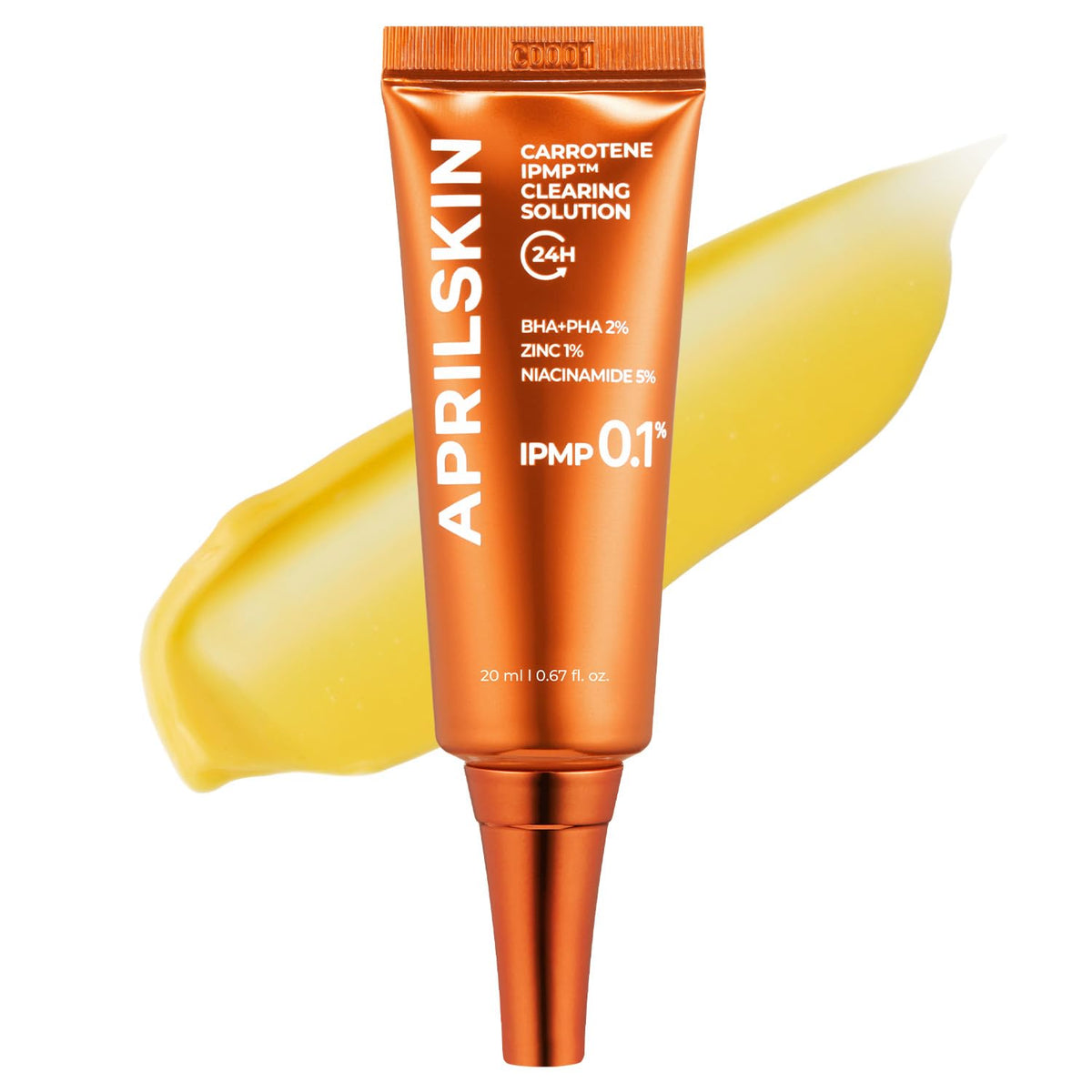 APRILSKIN Carrotene IPMP: botella para aplicación focal en manchas.