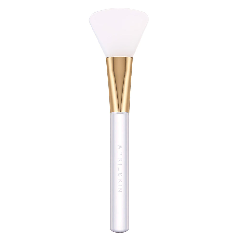 APRILSKIN Jelly Brush aplicada para cobertura uniforme en la cara