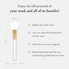 Detalle de silicona suave del APRILSKIN Jelly Brush para aplicación cómoda