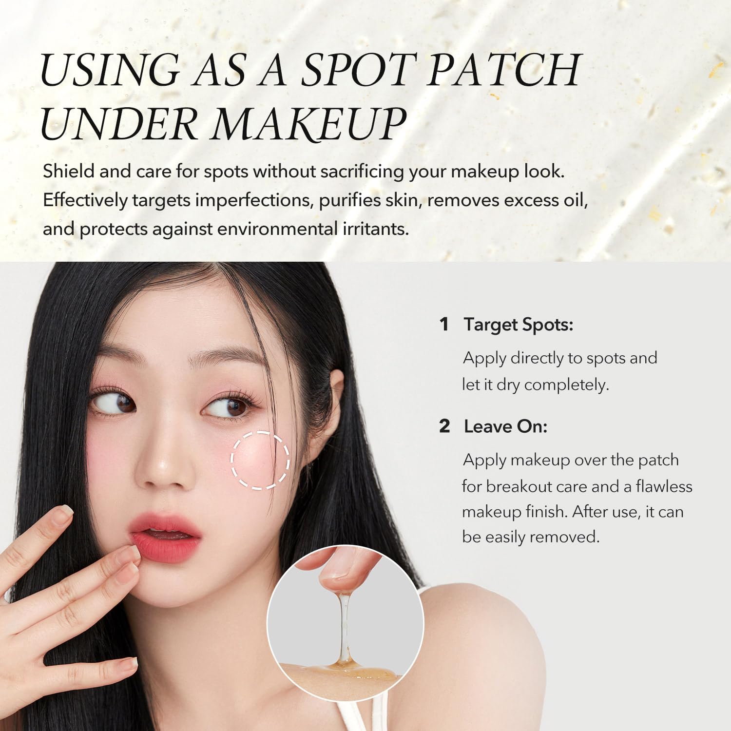 APRILSKIN mascarilla Calendula aplicación con brocha para cobertura uniforme