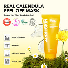 APRILSKIN mascarilla Calendula aplicación fácil facilita la rutina de belleza